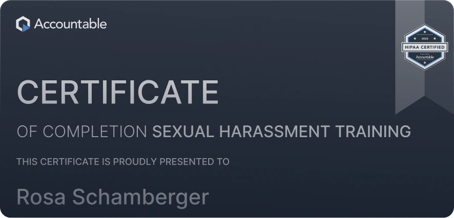 HIPAA Certified Badge