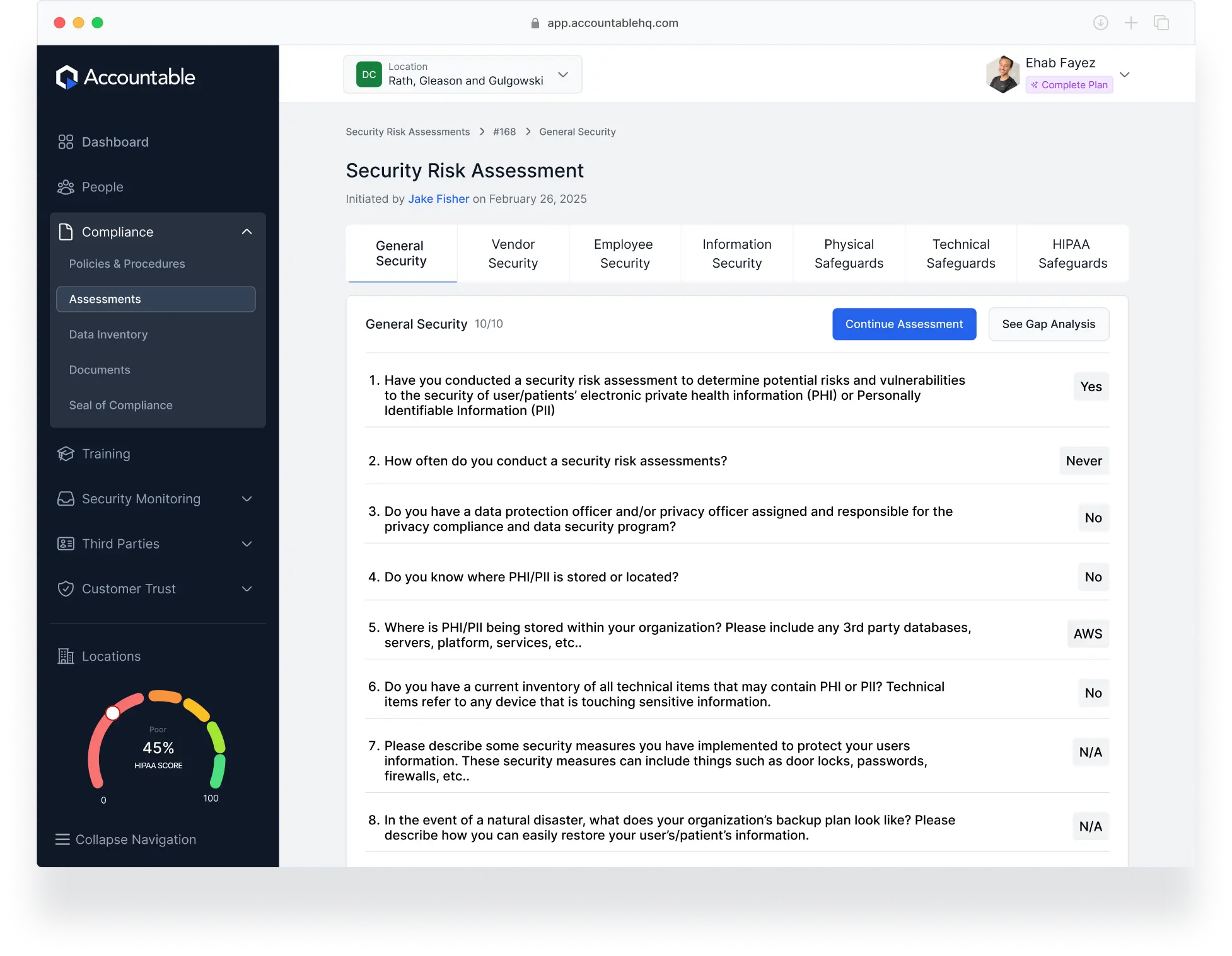 Security Risk Assessment Software
